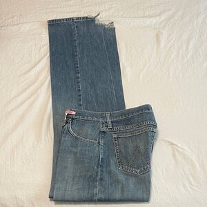 Wrangler Men's Straight Blue Jeans